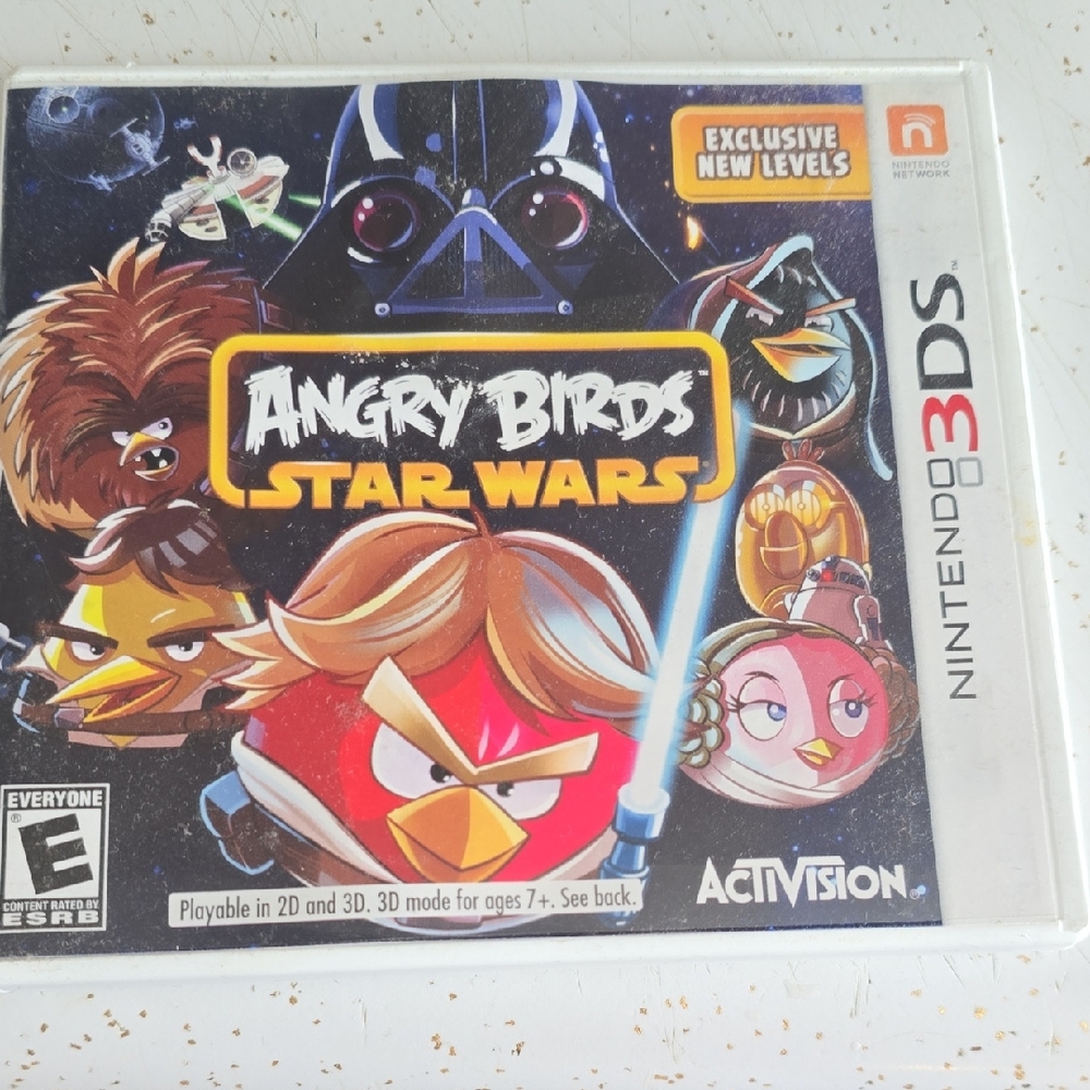 Angry Birds Star Wars for Nintendo 3DS - Black and Red